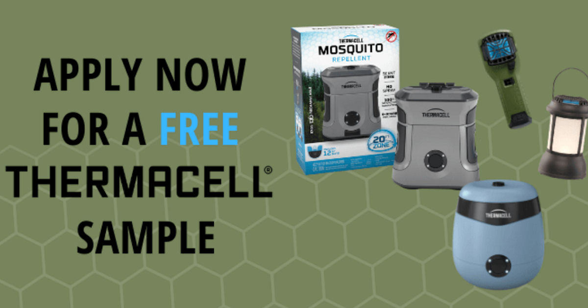 Free Thermacell Mosquito Repellent Solutions Product
