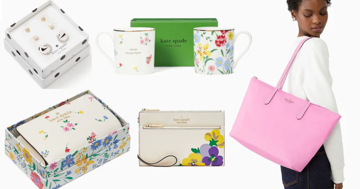 Kate Spade: Extra 40% Off Mother's Day Gifts Sale - Prices Start at $6