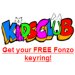 Flea Free Kids Club Key Ring