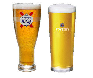 Everards Foster's or Kronenbourg Pint