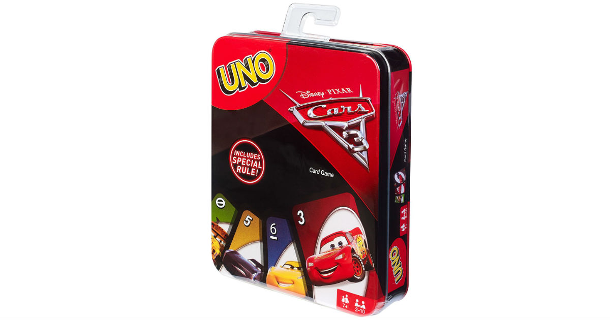 Uno Cars Game on Amazon