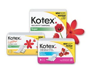 Kotex Sample Kit