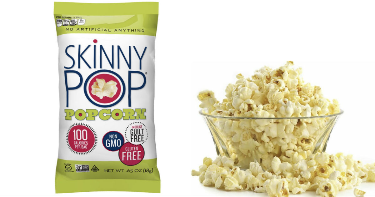 Skinny Pop Popcorn at Target