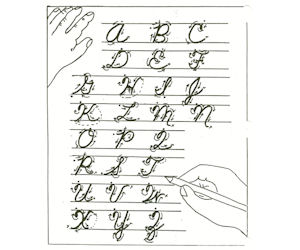 Zaner-Boser Handwriting