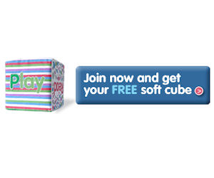 Play Talk Read Soft Cube