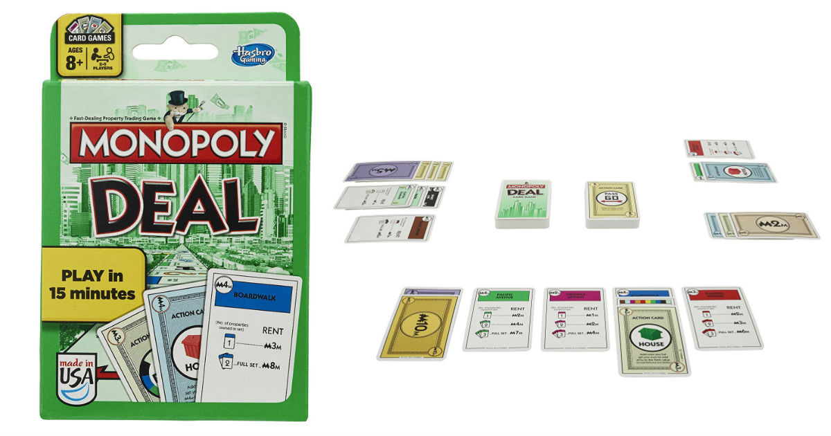 Monopoly Card Game on Amazon