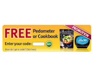 Pedometer or Cookbook