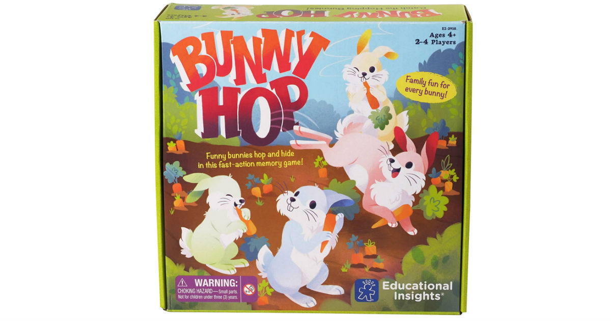 Educational Insights Bunny Hop Game on Amazon