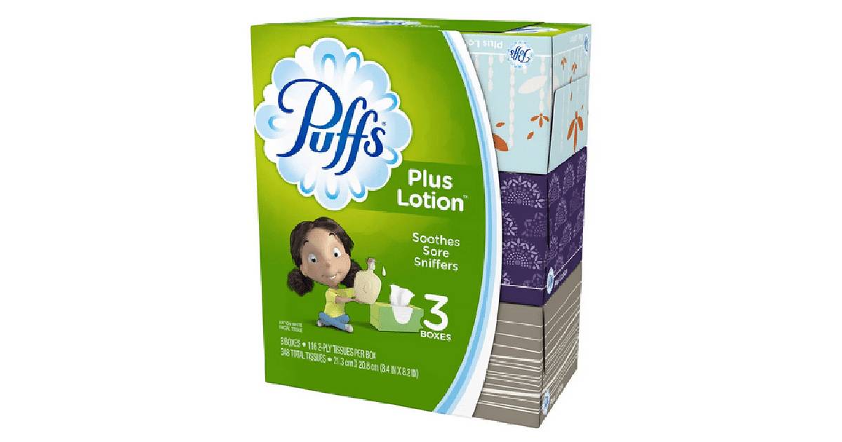 Puffs Plus Lotion at Walgreens