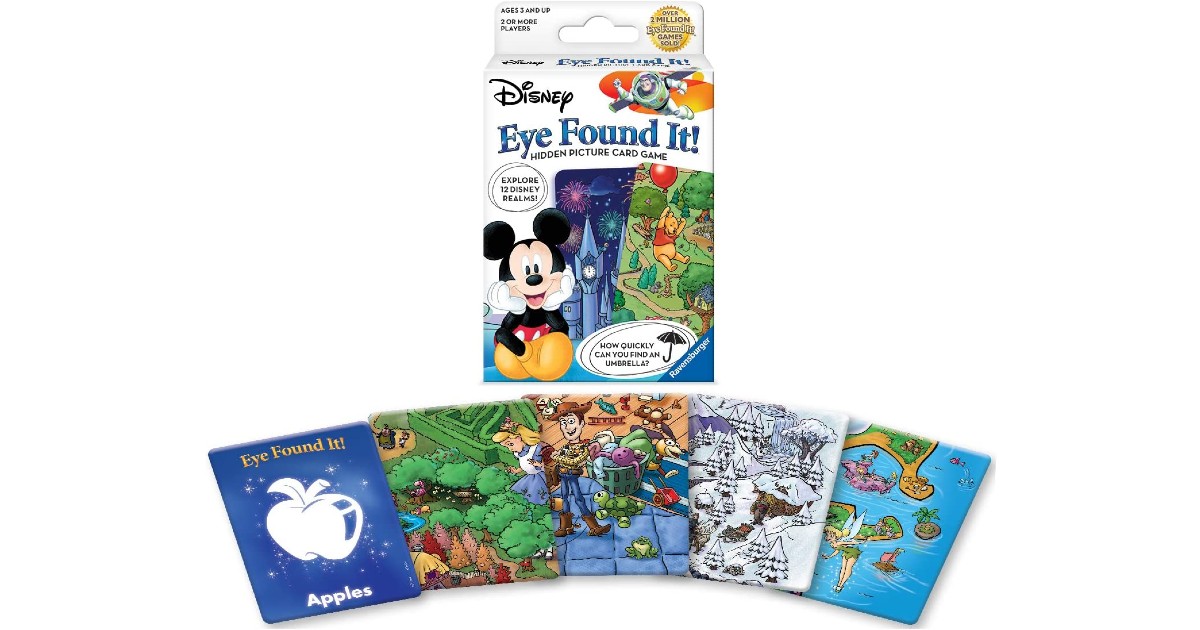 World of Disney Eye Found It Card Game on Amazon
