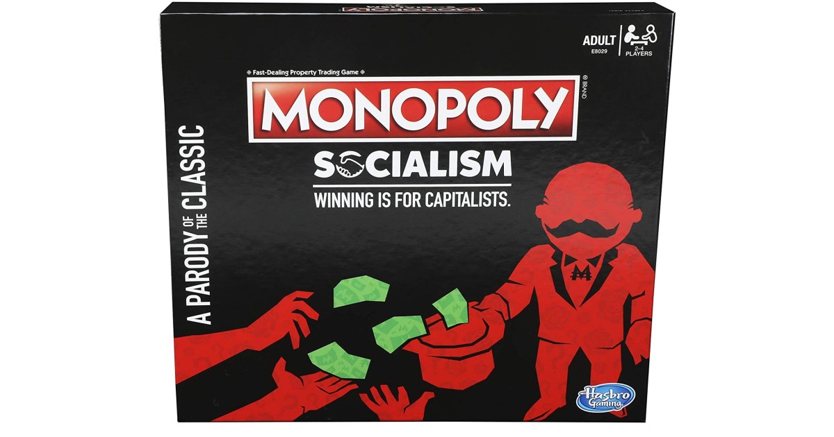 Monopoly Socialism Board Game on Amazon