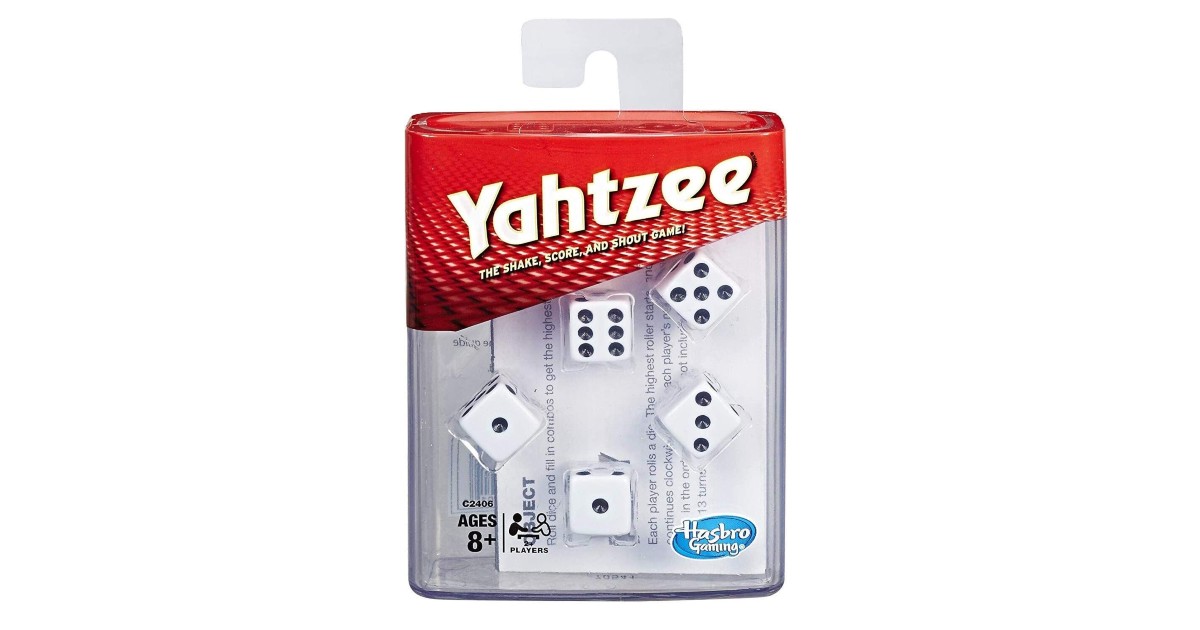 Yahtzee Board Game on Amazon
