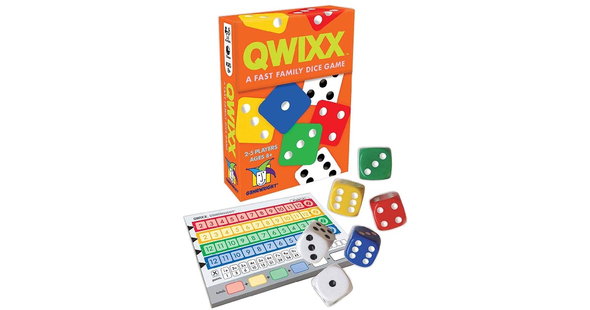 Qwixx A Fast Family Dice Game on Amazon