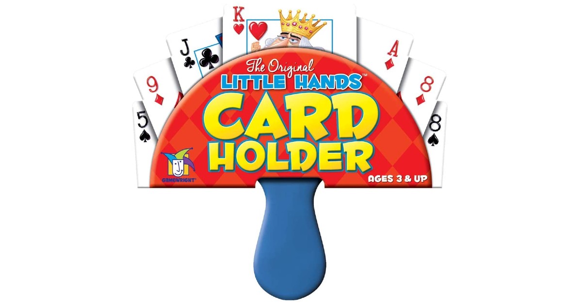 Little Hands Playing Card Holder on Amazon