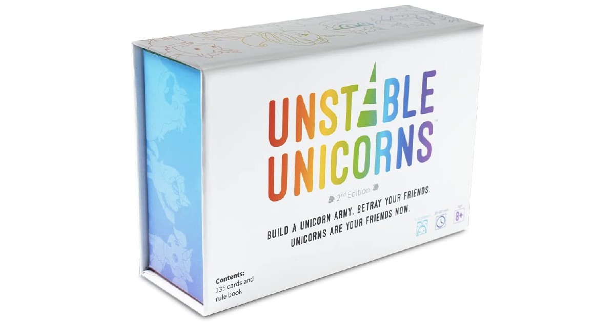 Unstable Unicorns Card Game on Amazon