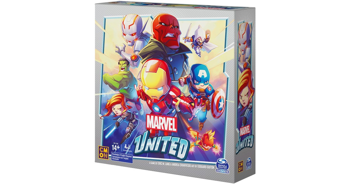 Marvel United Strategy Board Game at Amazon