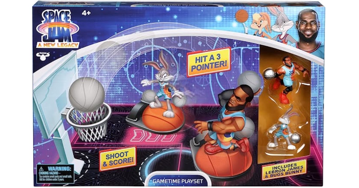Space Jam New Legacy Gametime Playset at Amazon