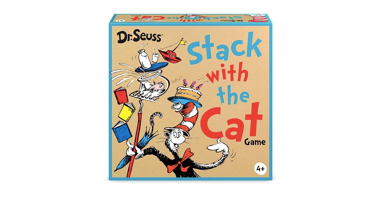 Funko Dr. Seuss Stack The Cat Game at Amazon