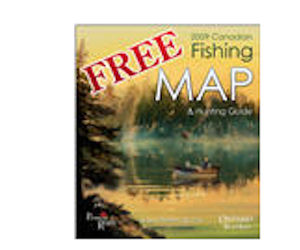 Canadian Fishing Map