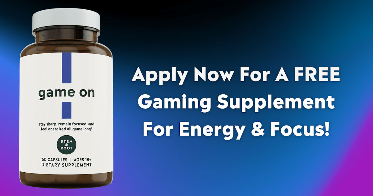 Stem & Root Game On Energy & Focus Supplements