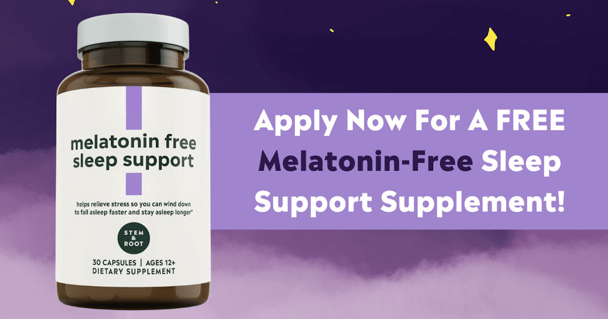 Stem & Root Melatonin-free Sleep Support