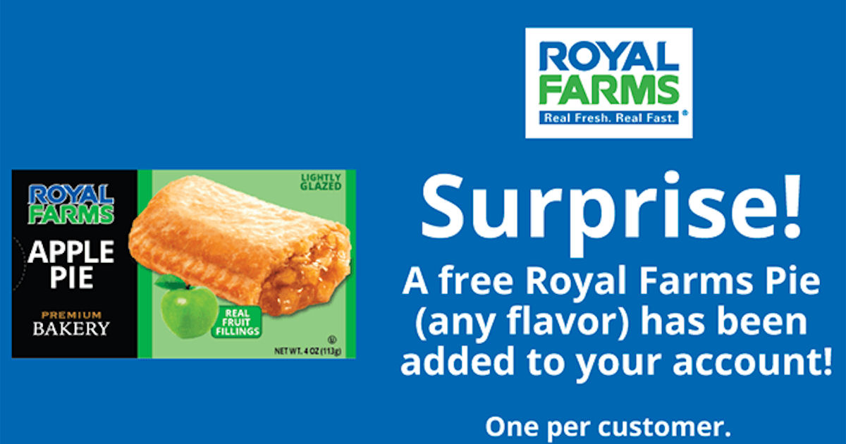 Royal Farms Pie