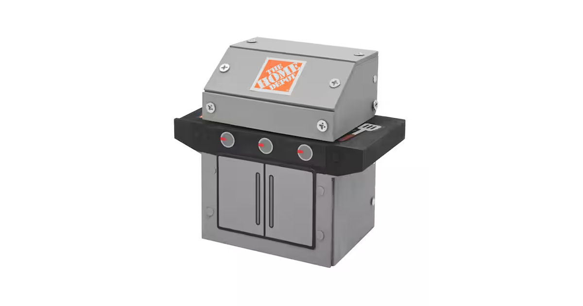 Home Depot Grill Gift Card Box