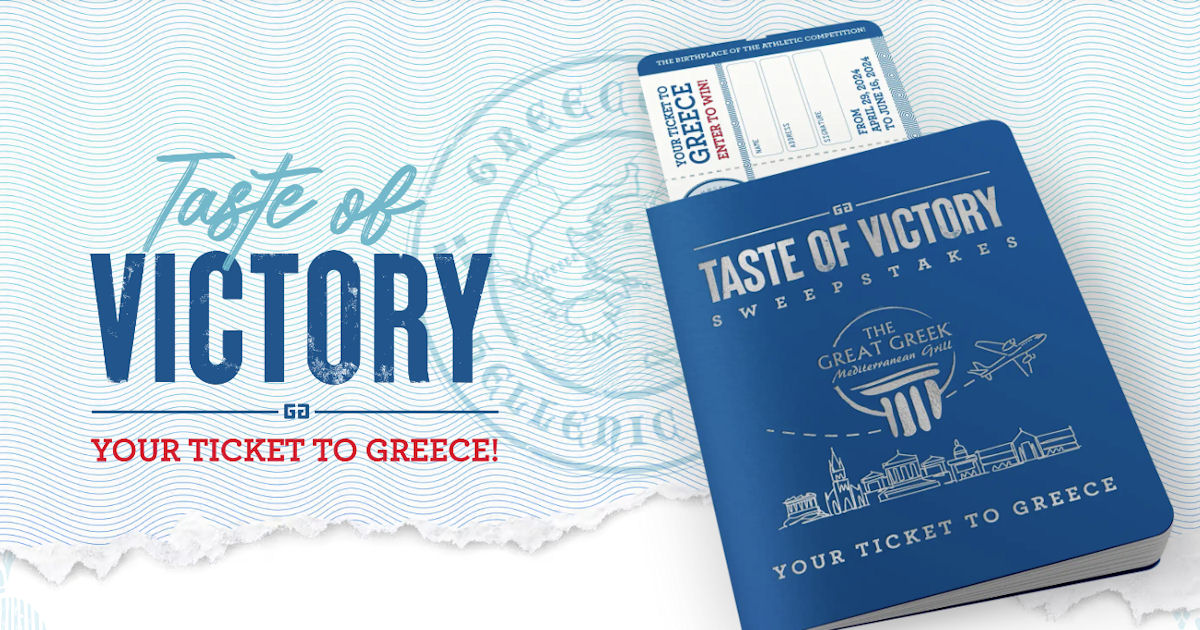 Great Greek Mediterranean Grill Taste of Victory