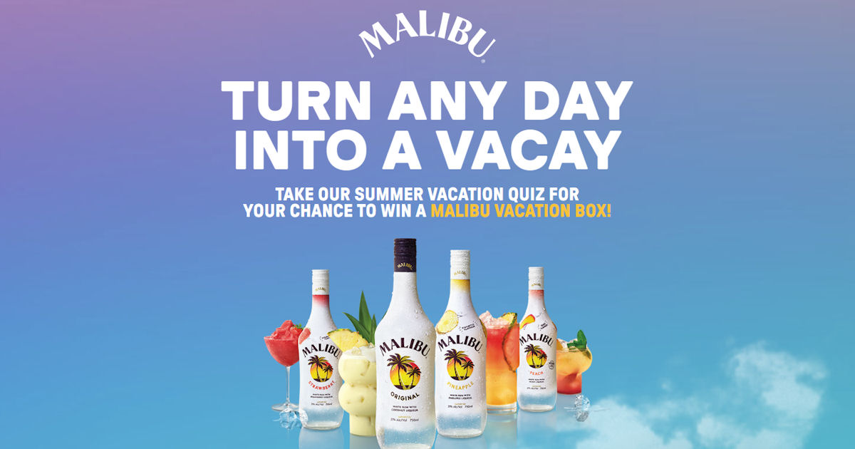 Malibu Rum 100 Days of Summer Sweepstakes