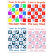 Able Baby Potty Training Sticker Charts