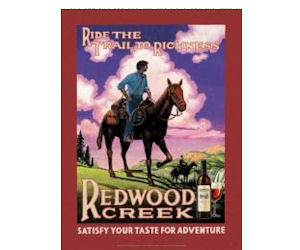 Redwood Creek Vintage Poster
