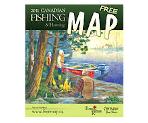 Canadian Fishing Map