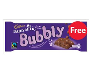Bubbly Chocolate Bar