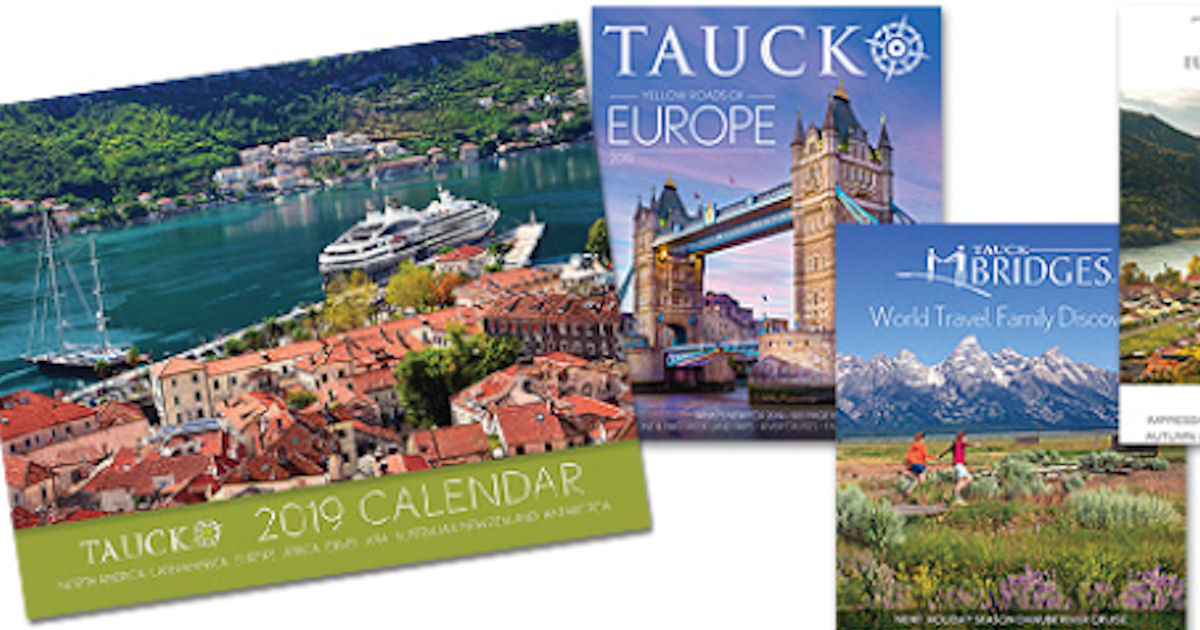 Free 2017 Tauck Calendar Free Stuff & Freebies