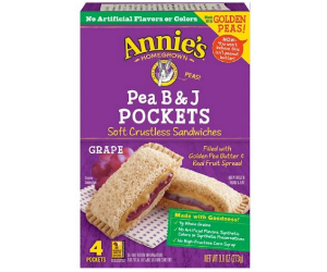 Annie's Pea B&J Pockets