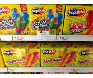 Popsicles at Publix