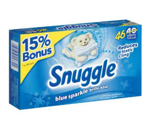 Snuggle Dryer Sheets at Walmart