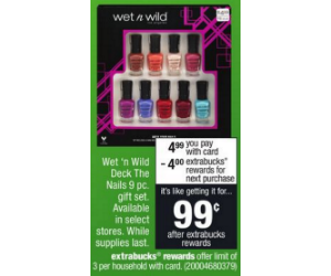 Wet N Wild at CVS