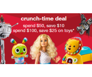Savings on Toys at Target