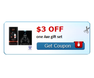Axe gift set coupon deals