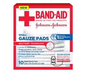 Band-Aid Gauze Pads at Publix
