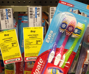 Colgate Extra Clean Toothbrushes at CVS