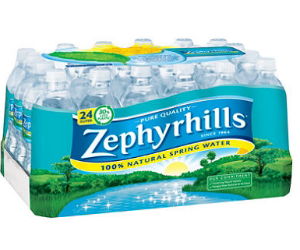 Zephyrhills Bottled Water at Publix