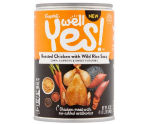 Campbell’s Well Yes! Soup at Walmart