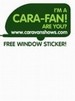 Cara-Fan Sticker