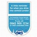 Congestion Charge Car Tax Disc Holder