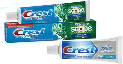 Crest Toothpaste at Amazon