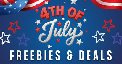 4th of July Freebies and Deals Roundup