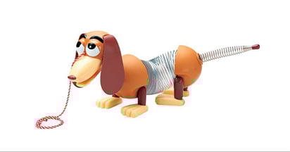 Disney Slinky Dog on Amazon