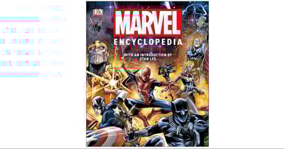 Marvel Encyclopedia Book on Amazon
